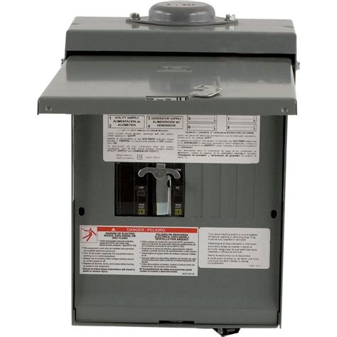 generator duplex junction box|30 amp generator breaker box.